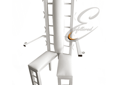 Enfettered ladder bondage chair 3