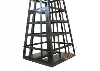 Enfettered suspension cage 2