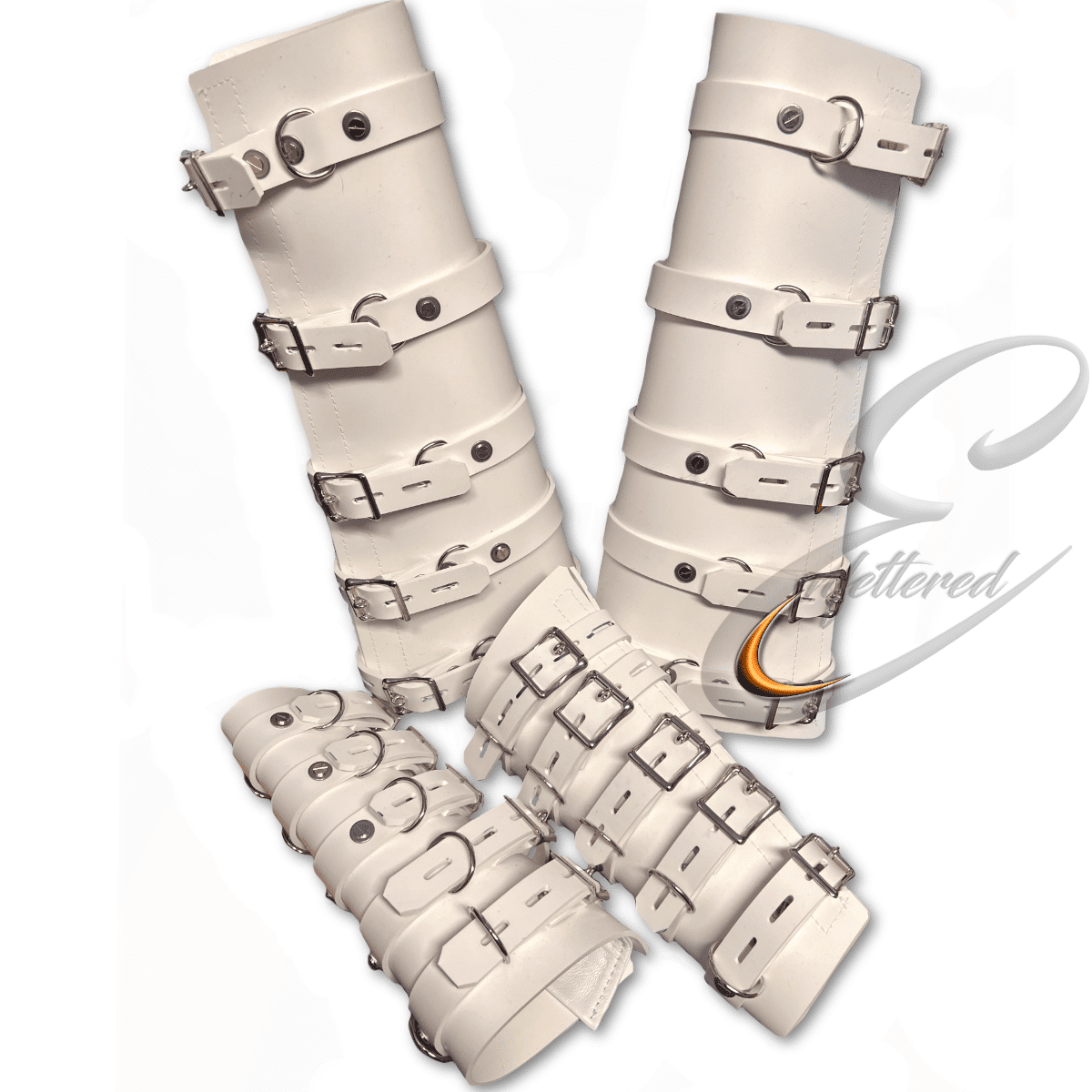 Enfettered Silicone Bondage Leg & Arm Binders
