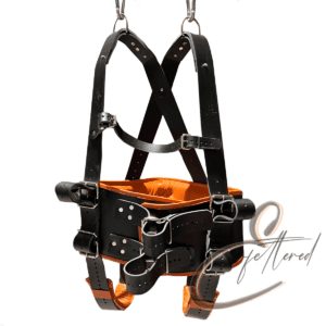 Enfettered Leather Bondage Belt Suspension Harness