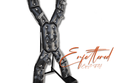 Enfettered Free Standing Cross