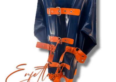 Enfettered Latex Strait Jacket