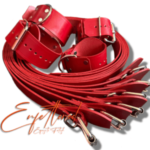 Enfettered Leather Body Strap Set