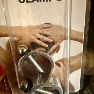 Enfettered spring loaded nipple clamps